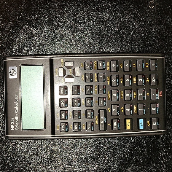 HP 35s Scientific Calculator - Black and Silver - Picture 5 of 9